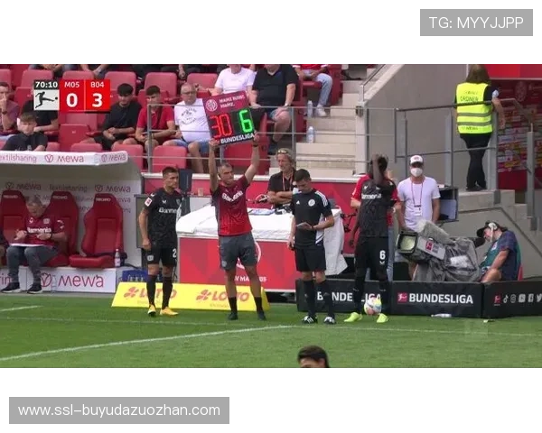 勒沃库森对阵美因茨，上半场0-0胶着